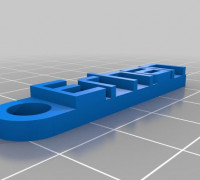 Keychain Erhan 3D model