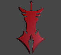 Aatrox Sword 3D model