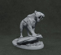 Smilodon Populator pre supported 3D model