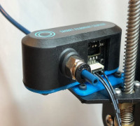 Ender 3 Direct Drive BTT Smart Filament Sensor Mount 3D model