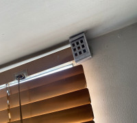 Curtain and blind bracket 3D model