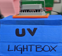 UV Curing Light Holder 3D model
