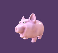 Piggy 3D model