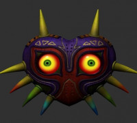 Majoras mask 3D print model 3D model