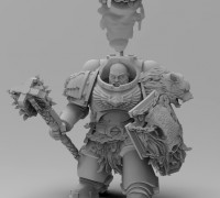 Space Bear Clan Chief 3D model