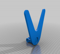 Desktop Mic Stand 3D model
