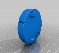 Chibi robotic vacuum 3D model