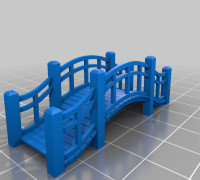 Wooden Bridge 3D model