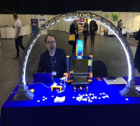 Led bridge lamp Universal Segment 3D model