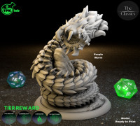Purple Worm 3D model