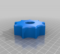 Meade Wedge Mounting Knob 3D model