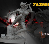TABLETOP RPG ROLE-PLAYING GAME WARRIOR 3D model