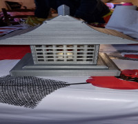 Chinese lantern lamp 3D model