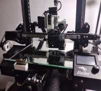 Nozzle cleaner Ender 3 3D model