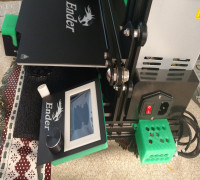 Box for relay module (PSU control) 3D model