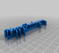  name plate 3D model