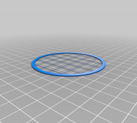 My Customized sieve / filter / strainer 3D model