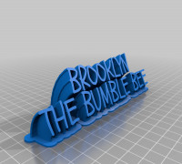 Brooklyn the Bumble Bee 3D model