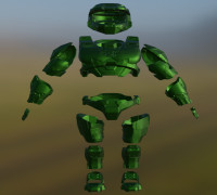 𝗛𝗮𝗹𝗼 𝟯 𝗧𝗿𝗮𝗷𝗲 𝗠𝗮𝗿𝗸 𝟲 3D model