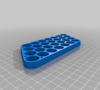 My Customized Parametric cell pack frame 3D model