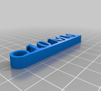 My Customized KeychainDL 3D model
