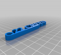 My Customized KeychainDL 3D model