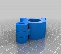 Half inch pip clamp 3D model