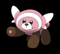 Pokemon - Stufful 3D model