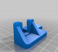 Wanhao Duplicator 6 PLUS BLTouch Sensormount 3D model