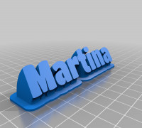 martina plate 3D model