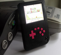Raspberry Gameboy 3D model
