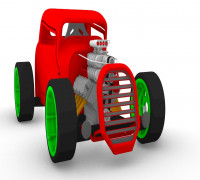 Cyber rod 3D model