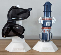 Sonic Sunglasses Stand 3D model