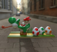 mario toy 3D model