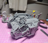 Dark Warriors Heavy Transport Conversion Kit 3D model