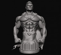 superman 3D model