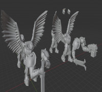 Terminator Sergeant Gabriel 3D model