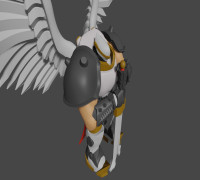 Angel Gabriel 3D model