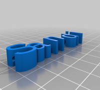 Cable Tag Sandi 3D model