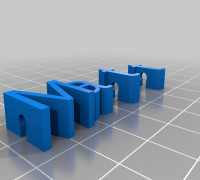 Cable Tag Matt 3D model