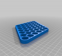 My Customized Parametric cell pack frame 3D model