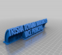 TW plate 3D model