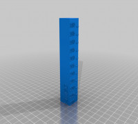 Kiwi3D Customized Temperature Calibration Tower 3D model