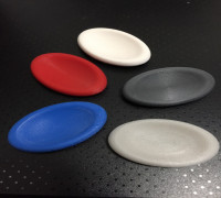 Relaxation Stone (Worry Stone) 3D model