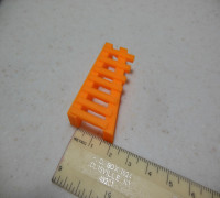 Bridge and Overhang test 3D model