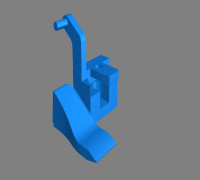 Rigidbot single head cooling fan mount 3D model