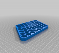 My Customized Parametric cell pack frame 3D model