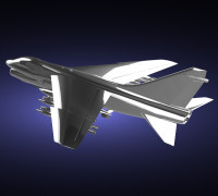 LTV A-7 3D model