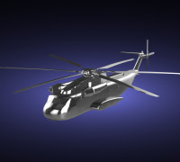 Sikorsky CH-53 3D model