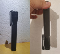 Mini Maglite Holster 3D model